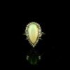 9ct Gold Opal and Diamond Cluster Ring
