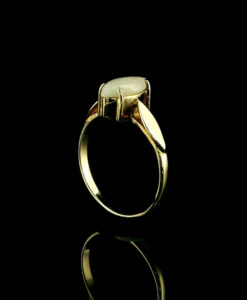 Vintage 9ct Gold Marquise Opal Ring