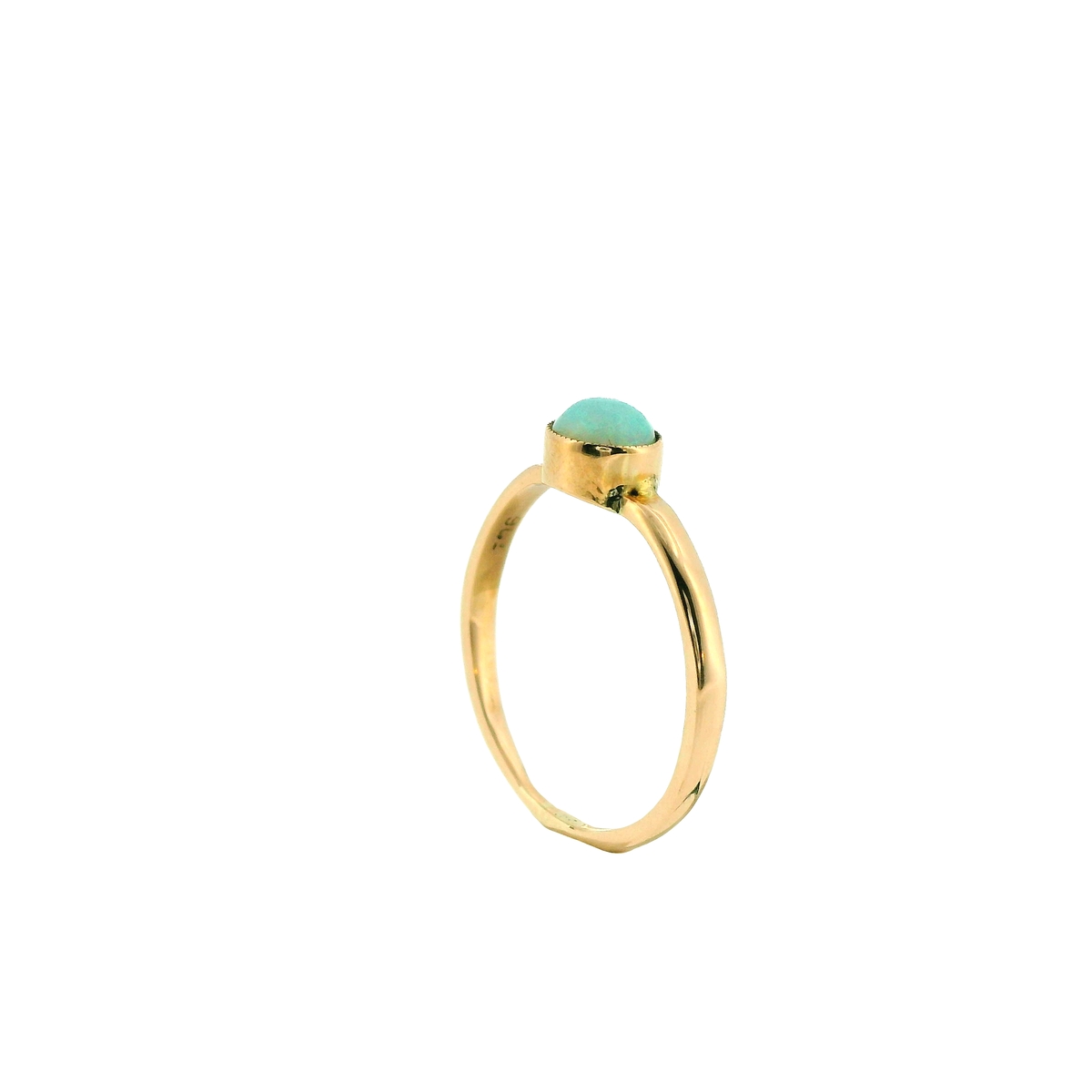 9ct Rose Gold Opal Ring