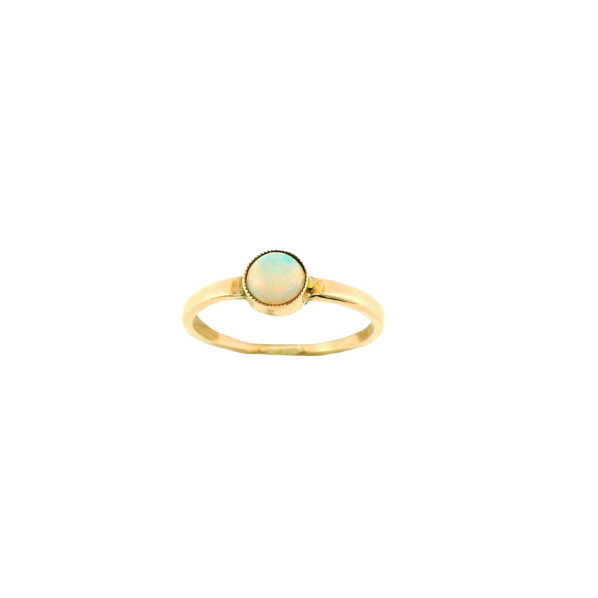 9ct Rose Gold Opal Ring