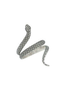 Sterling Silver Snake Ring