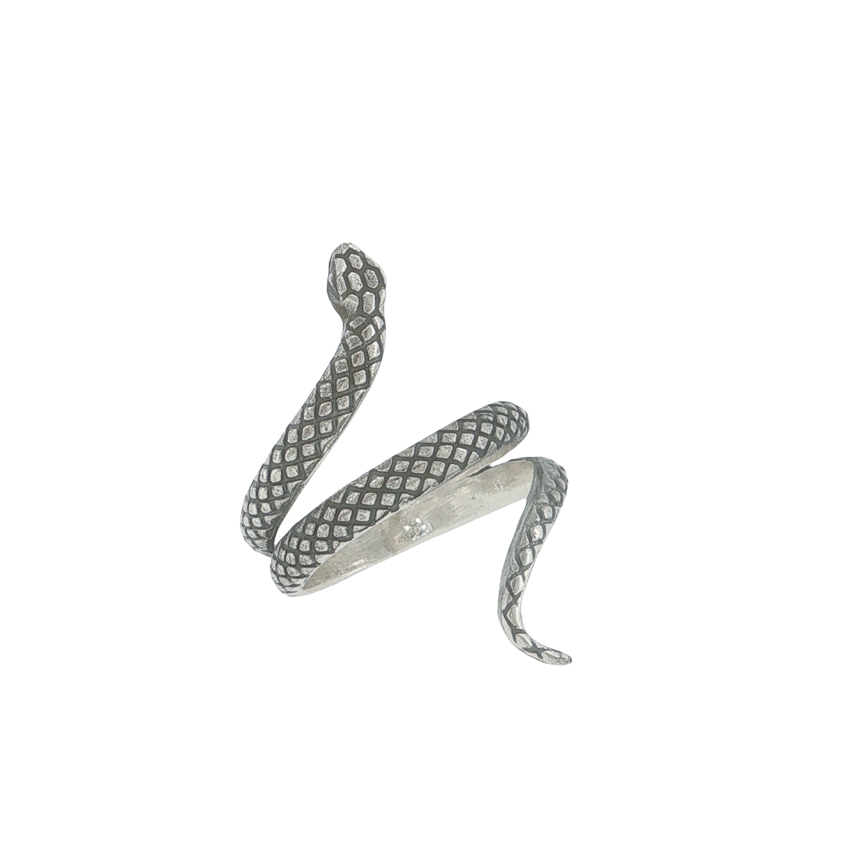Sterling Silver Snake Ring