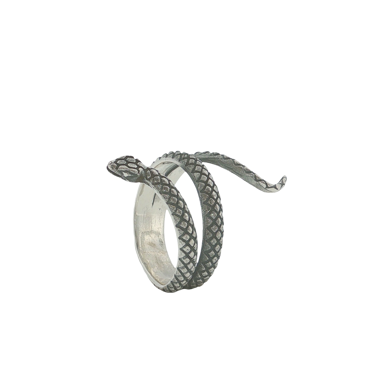 Sterling Silver Snake Ring