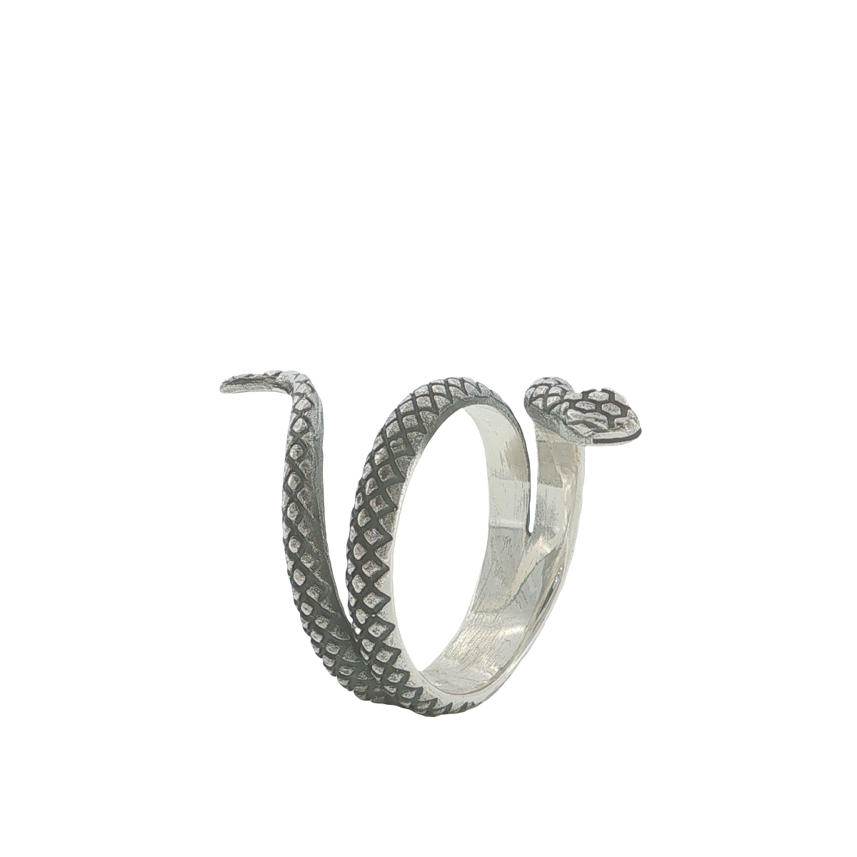 Sterling Silver Snake Ring