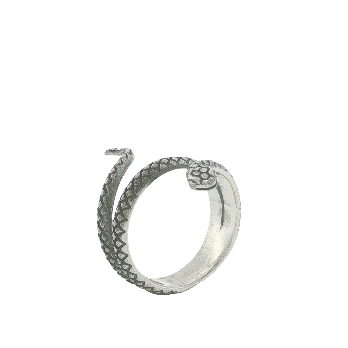 Sterling Silver Snake Ring
