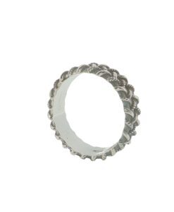 Sterling Silver Ornate Woven Band Ring - Image 3