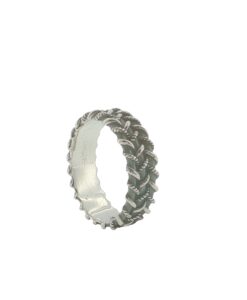 Sterling Silver Ornate Woven Band Ring - Image 2